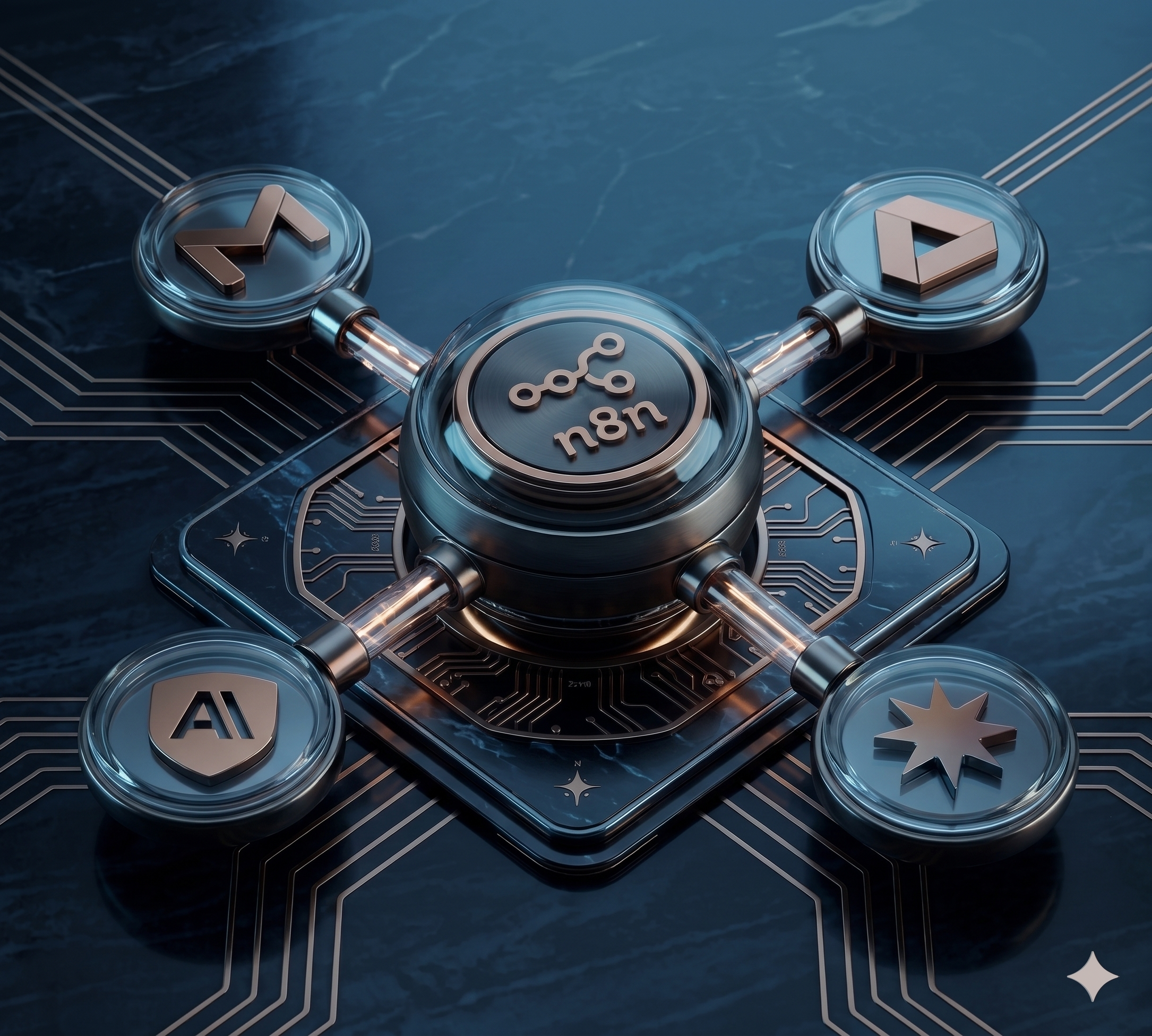 Fluxos automatizados com n8n
