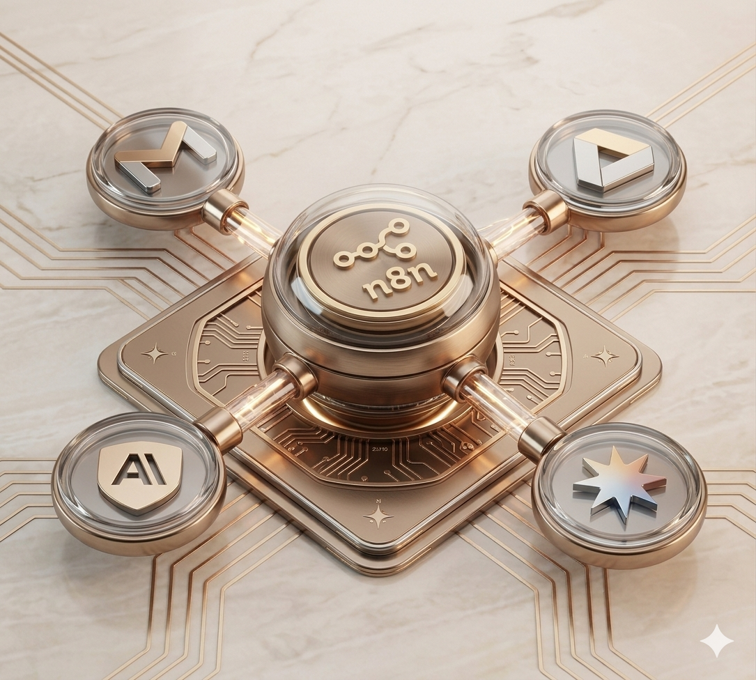 Fluxos automatizados com n8n
