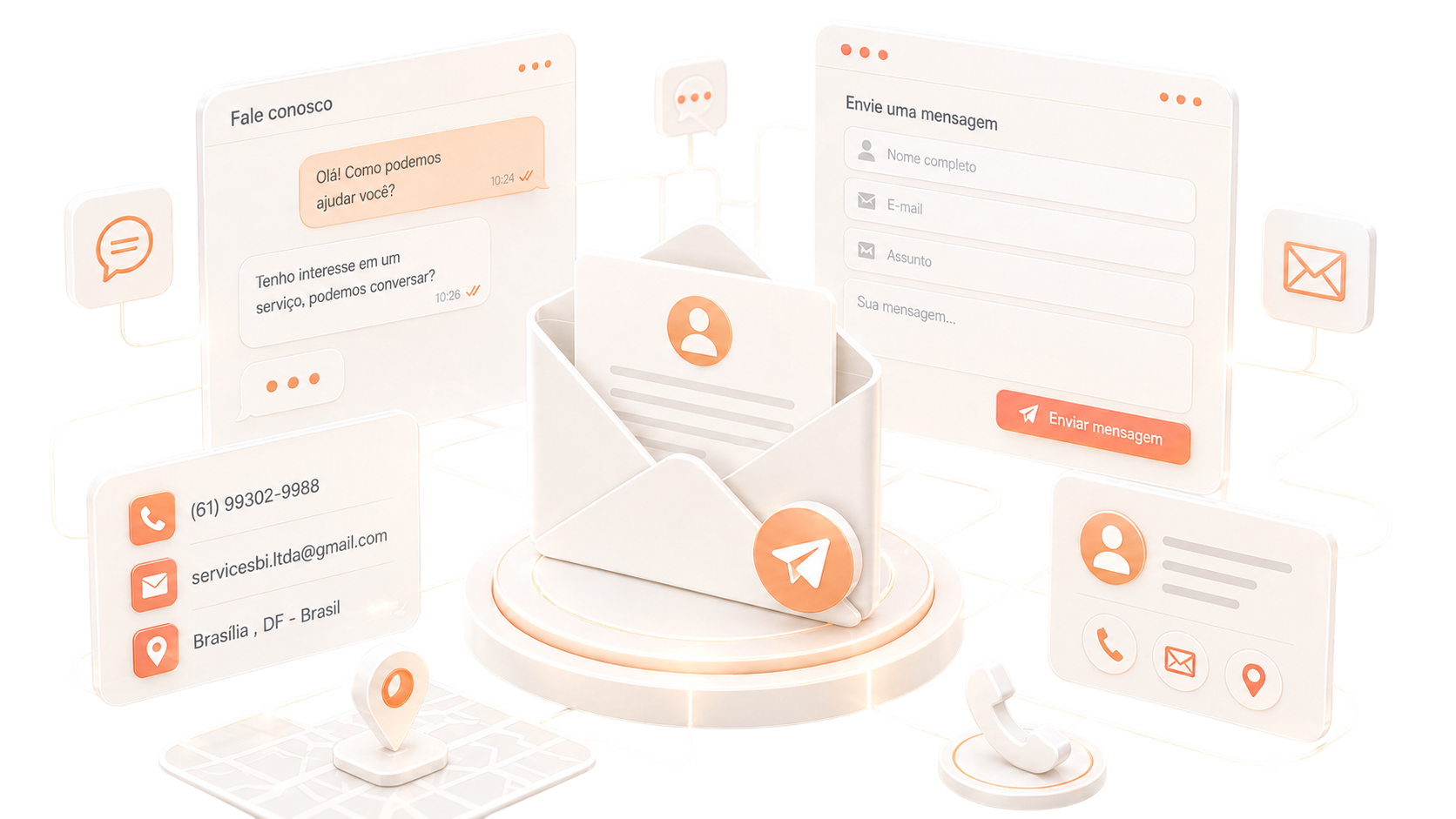 Representação visual de projetos de dados, automações e sistemas internos