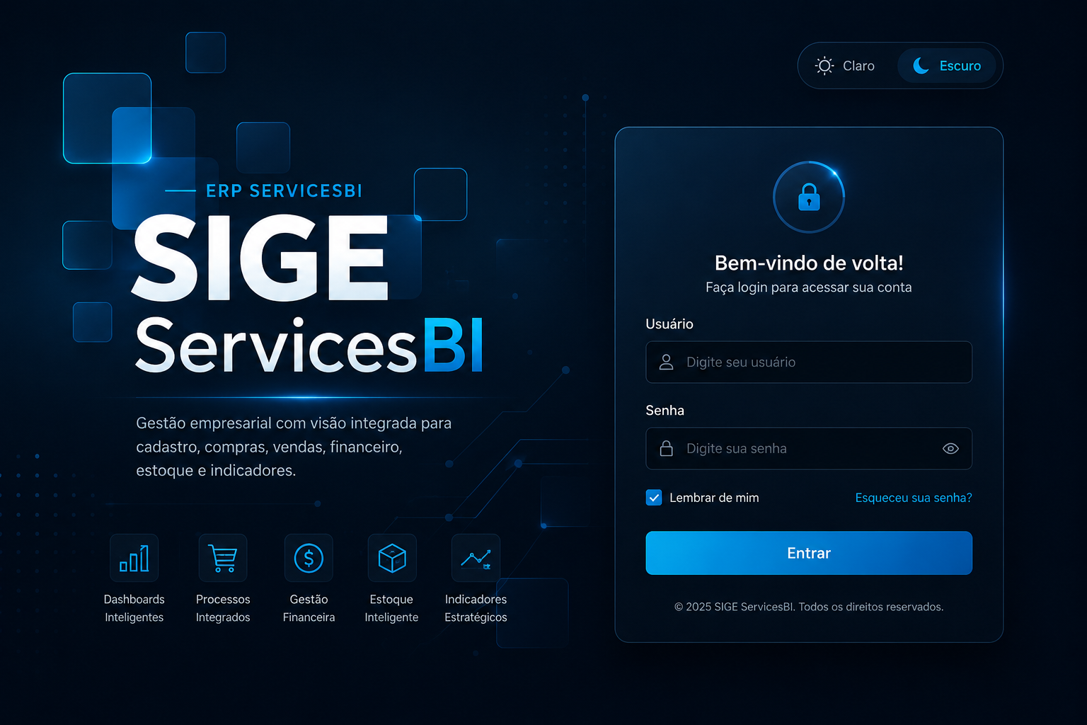 Sistema integrado de gestão empresarial