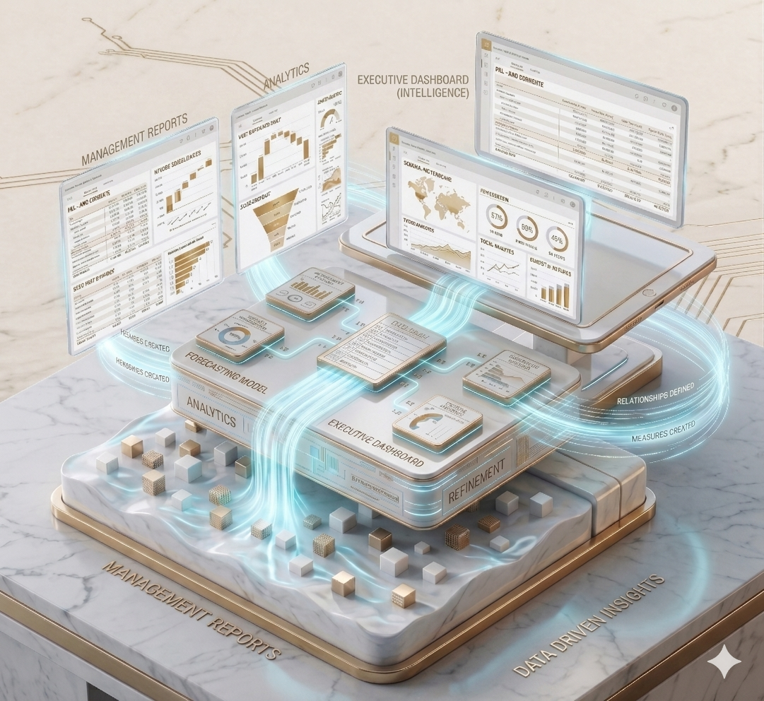 Relatórios gerenciais em Power BI